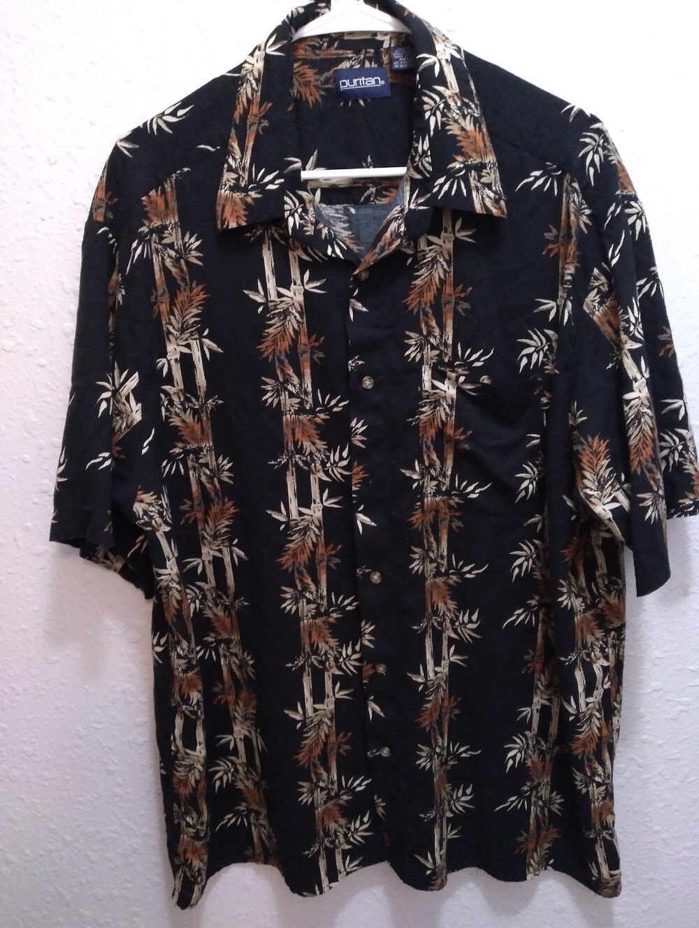 Puritan Mens Button Down Shirt
